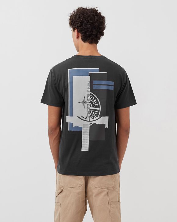 'MIXED MEDIA TWO' PRINT_SLIM FIT TEE