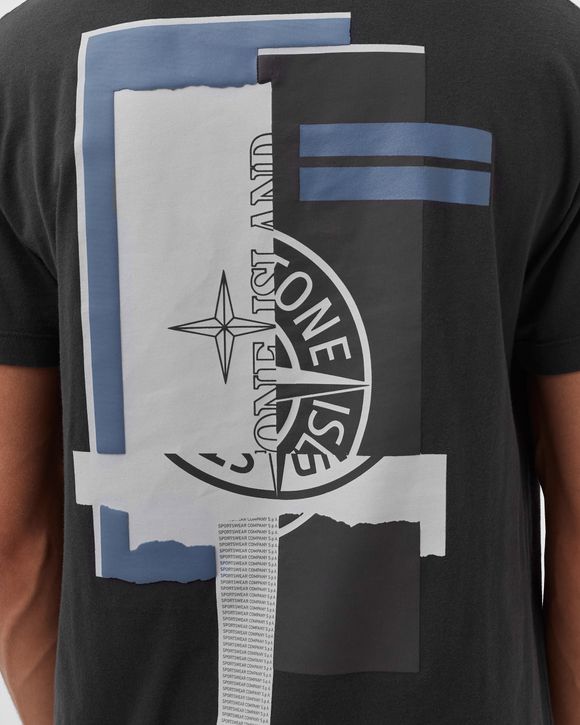 'MIXED MEDIA TWO' PRINT_SLIM FIT TEE