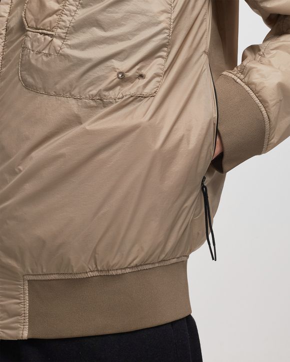 Packable Blouson Garment Dyed Micro Yarn with Primaloft
