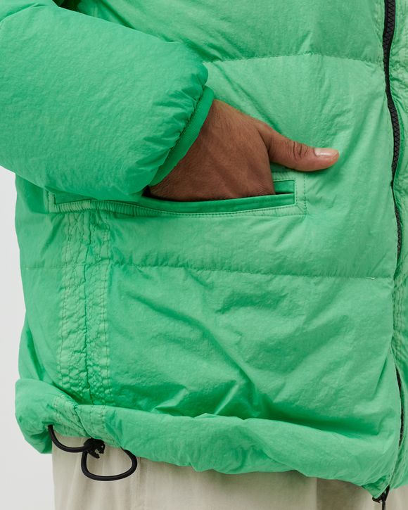 Real Down Jacket Garmet Dyed Crinkle