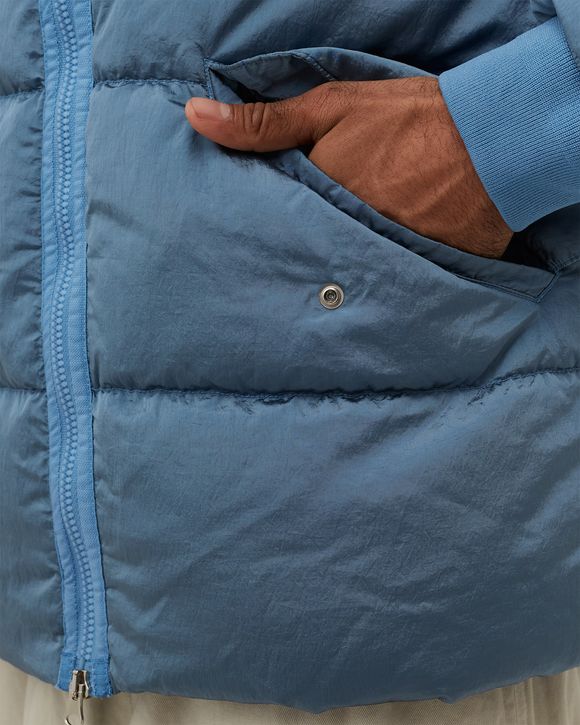 Real Down Jacket Nylon Metal In Econyl