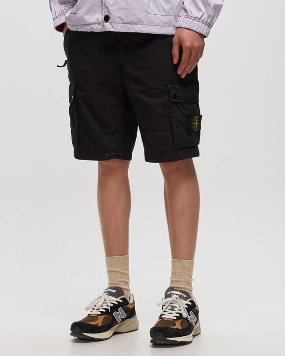 Slim Bermuda Brushed Cotton Canvas