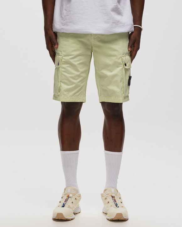 Slim Bermuda Brushed Cotton Canvas