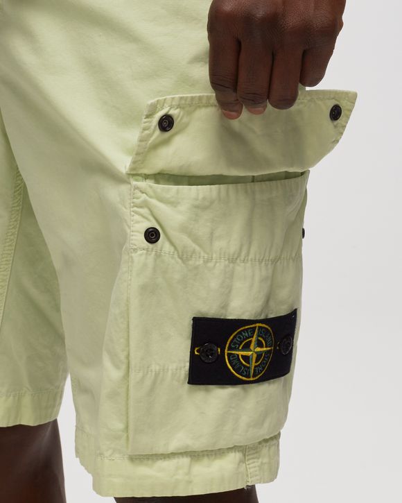 Slim Bermuda Brushed Cotton Canvas