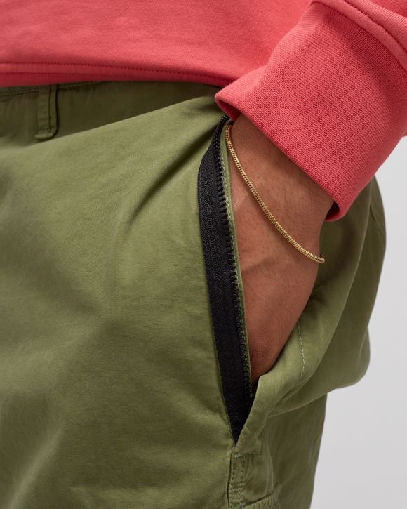 Slim Bermuda Brushed Cotton Canvas
