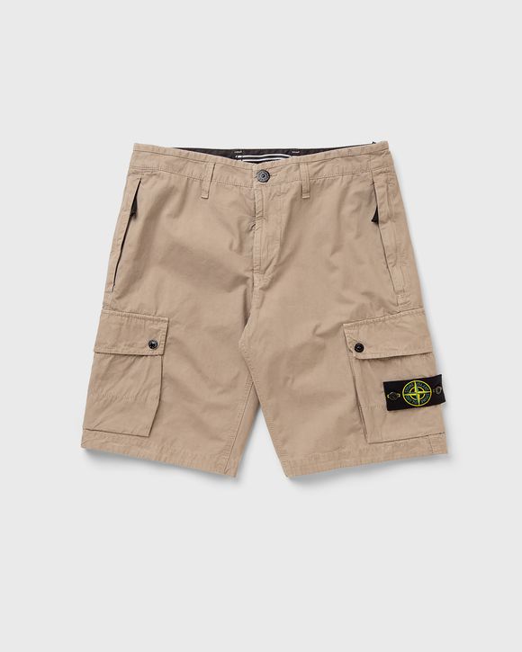 Slim Bermuda Brushed Cotton Canvas