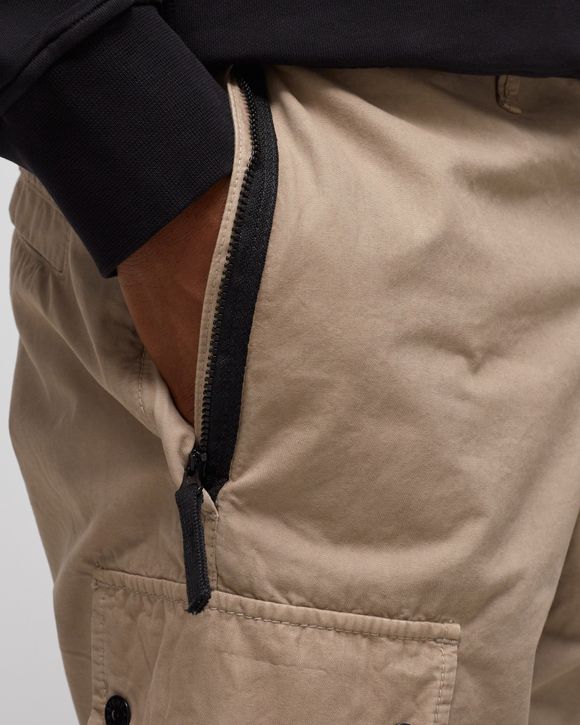 Slim Bermuda Brushed Cotton Canvas