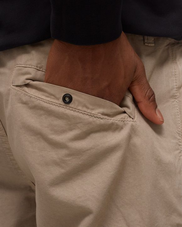 Slim Bermuda Brushed Cotton Canvas