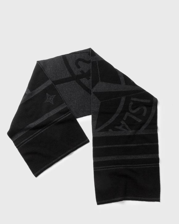 WOOL NYLON MIXED YARNS WITH GRAPHICS SCARF (170 x 38 cm)