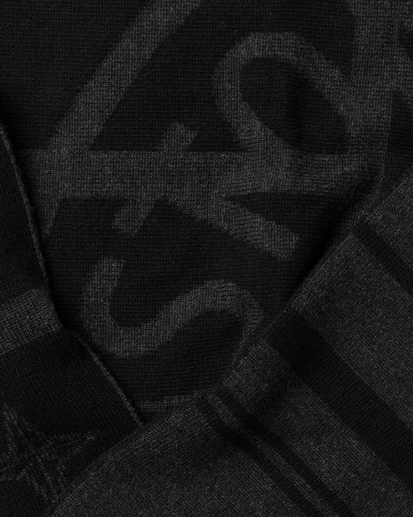 WOOL NYLON MIXED YARNS WITH GRAPHICS SCARF (170 x 38 cm)