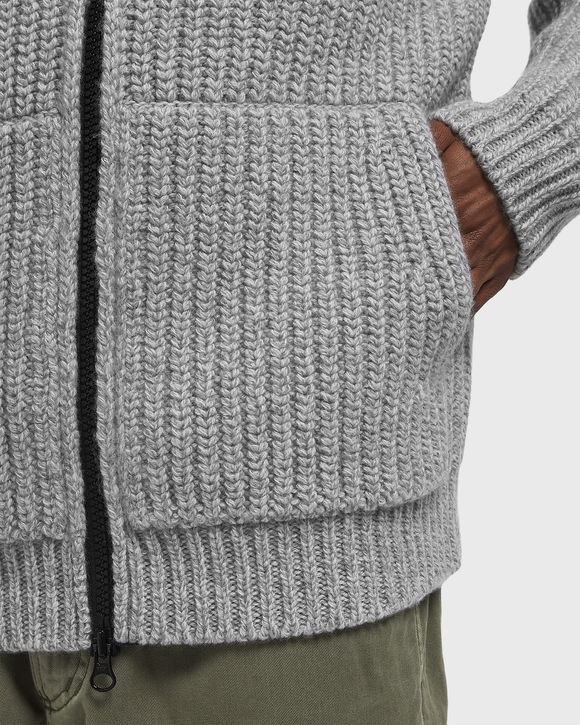 ZIP KNIT HOODIE