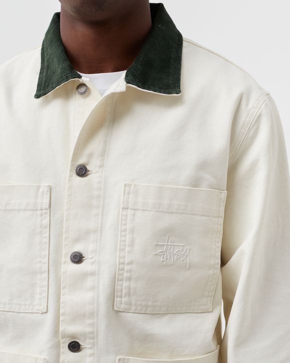 Cord Collar Canvas Chore Jacket