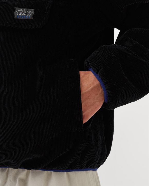 Corduroy Mock Pullover
