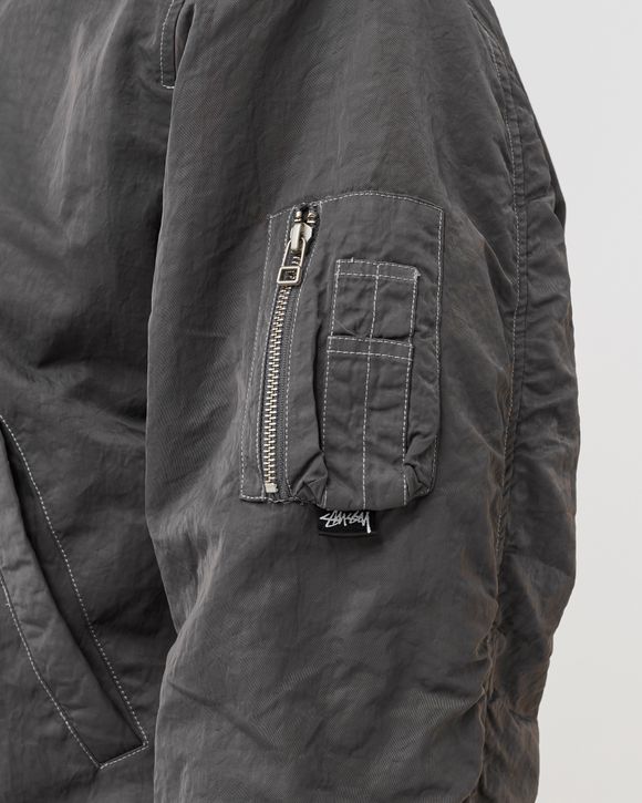 Dyed Nylon Bomber