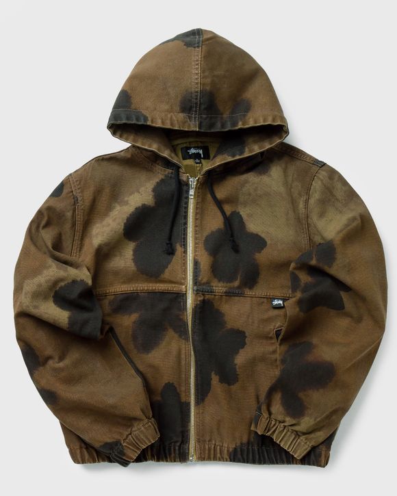 Floral Dye Work Jacket