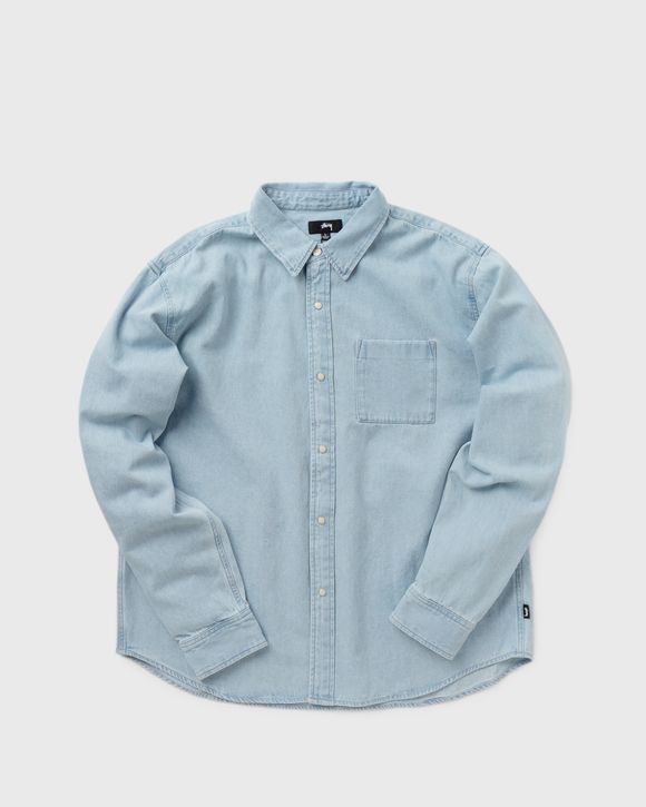 Flower Embroidered Denim Shirt