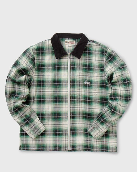 Frank Plaid Zip Longsleeve Shirt