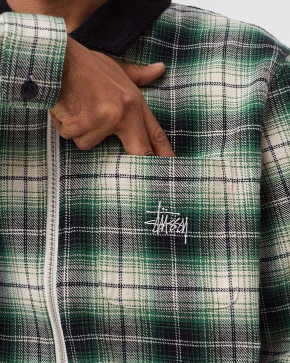 Frank Plaid Zip Longsleeve Shirt