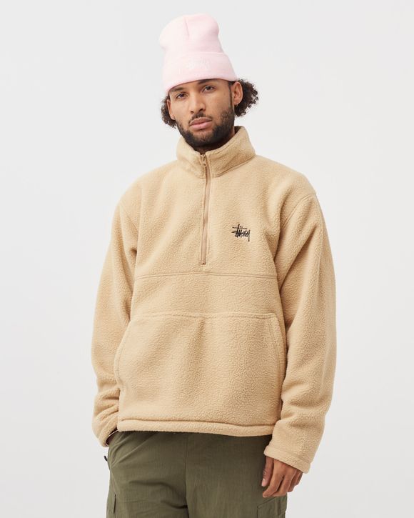 Half Zip Mock Neck Sweater