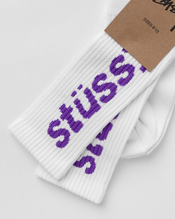 Helvetica Crew Socks