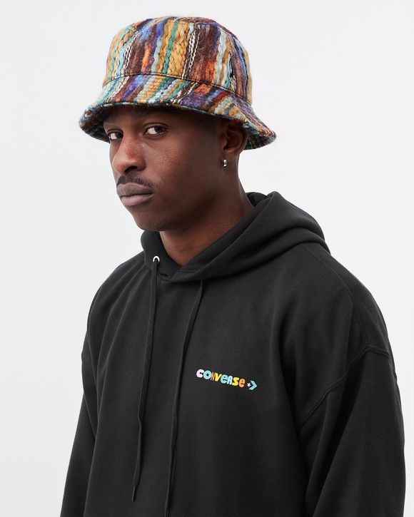 Mixed Yarn Stock Bucket Hat