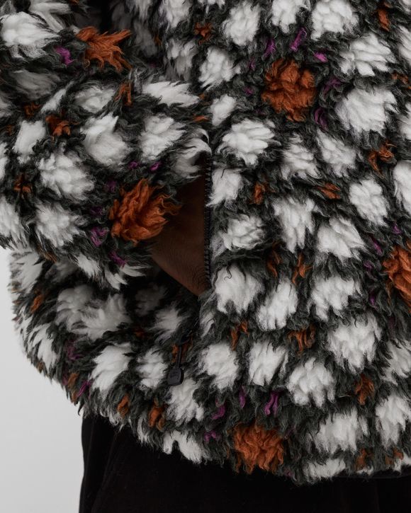 Pattern Sherpa Jacket
