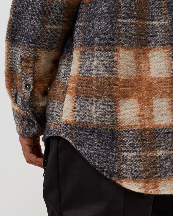 Plaid Knit Shirt