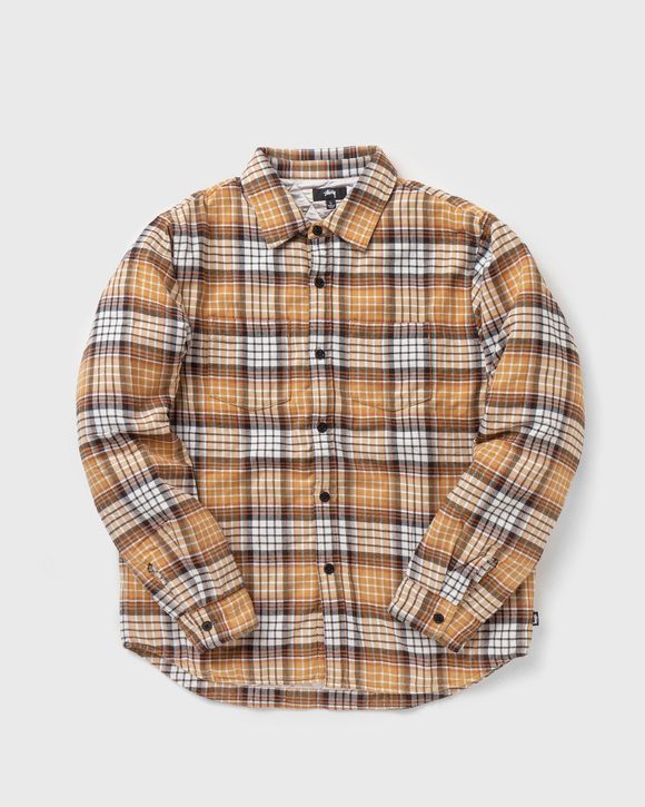 Quilted Lined Plaid Shirt