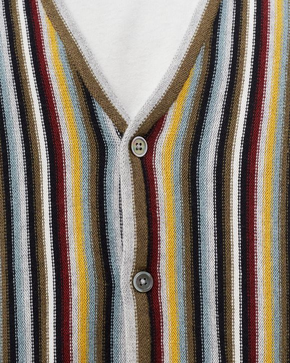 Stripe Pattern Cardigan