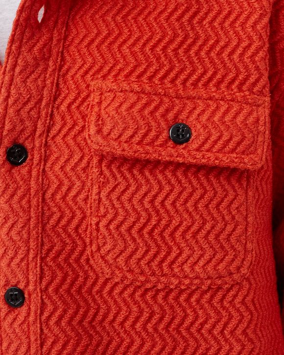 Textured Wool Cpo Longsleeve Shirt
