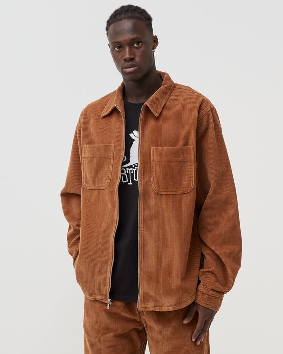 Wide Wale Cord Zip Shirt