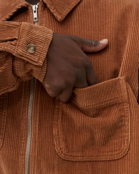 Wide Wale Cord Zip Shirt