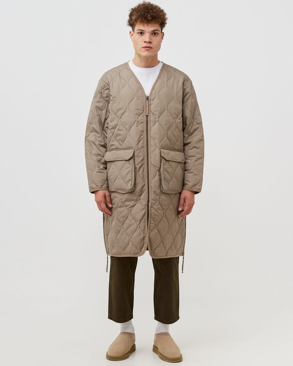 MILITARY V NECK ZIP DOWN CO