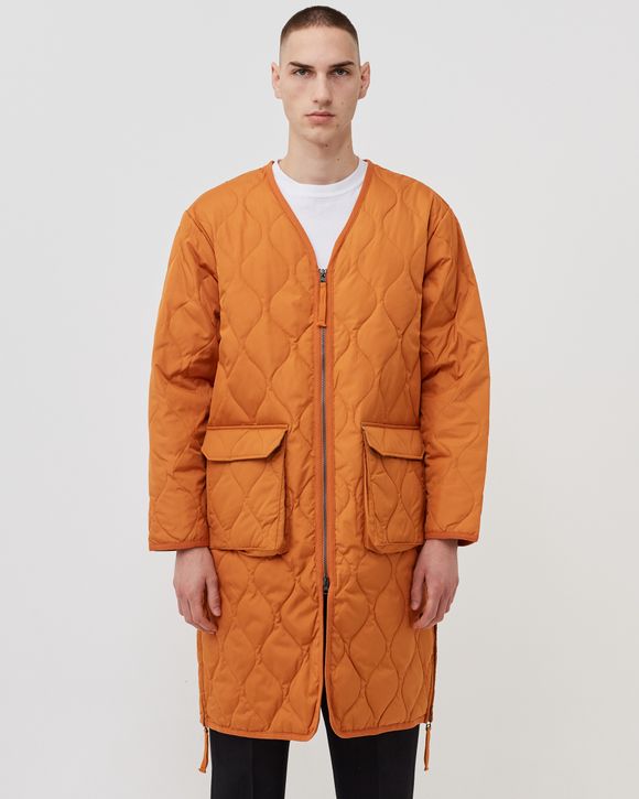 MILITARY V NECK ZIP DOWN CO