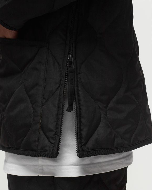 MILITARY ZIP V-NECK JACKET