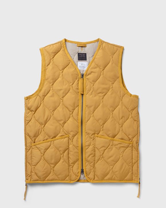 MILITARY ZIP V-NECK VEST