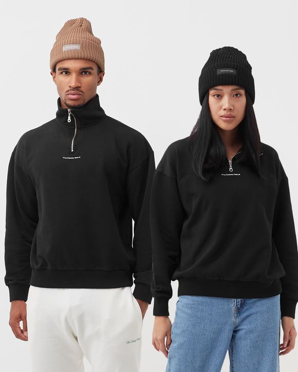 HALF-ZIP SWEATSHIRT
