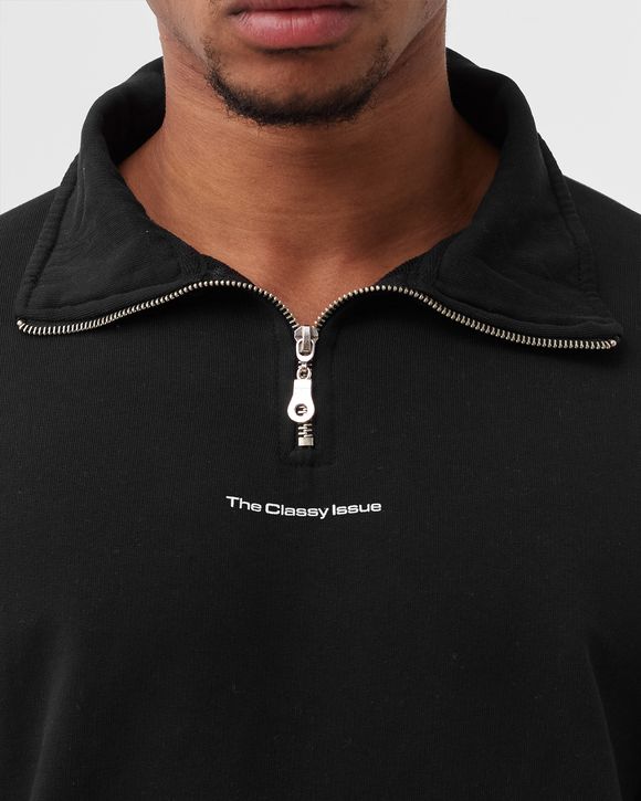 HALF-ZIP SWEATSHIRT