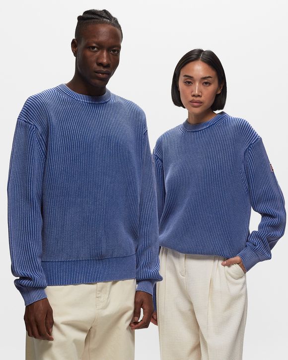 FISHERMAN RIB KNIT CREWNECK