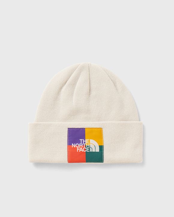 COLOR BLOCK KNIT BEANIE