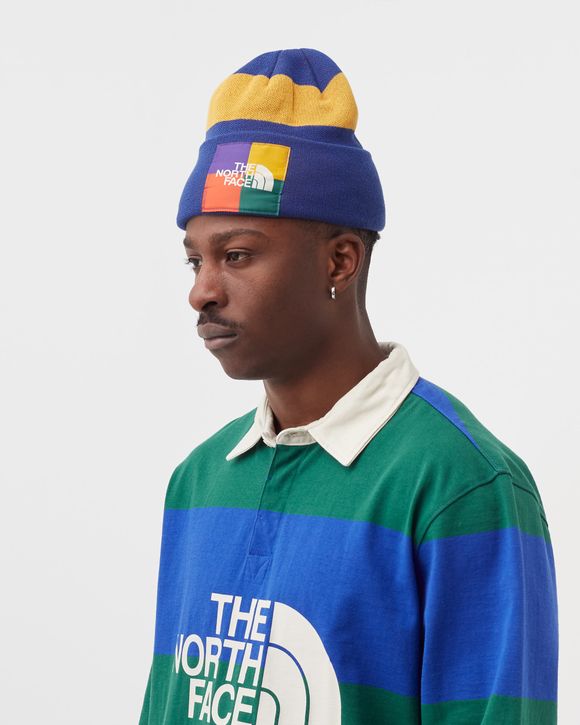Color Block Knit Beanie
