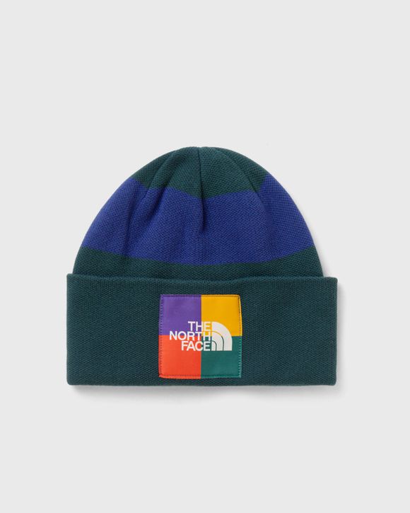 COLOR BLOCK KNIT BEANIE