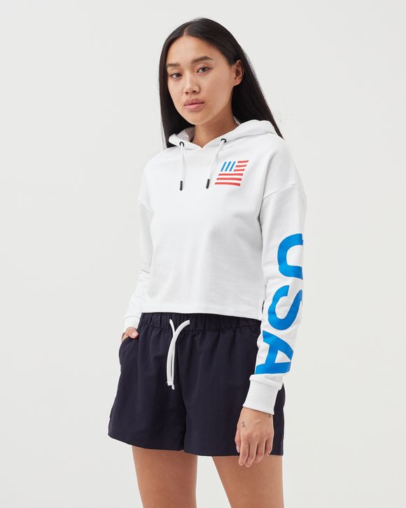 WMNS INTERNATIONAL COLLECTION CROPPED PO HOODIE