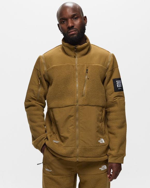 X UNDERCOVER ZIP-OFF FLEECE JACKET