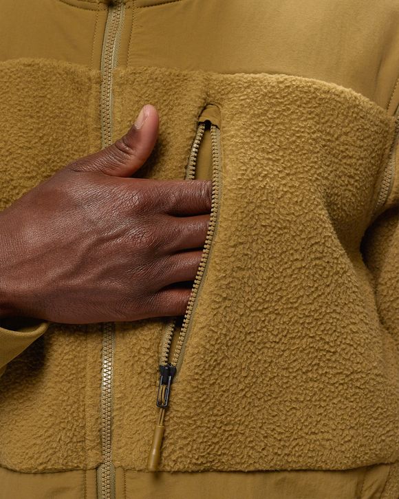 X UNDERCOVER ZIP-OFF FLEECE JACKET