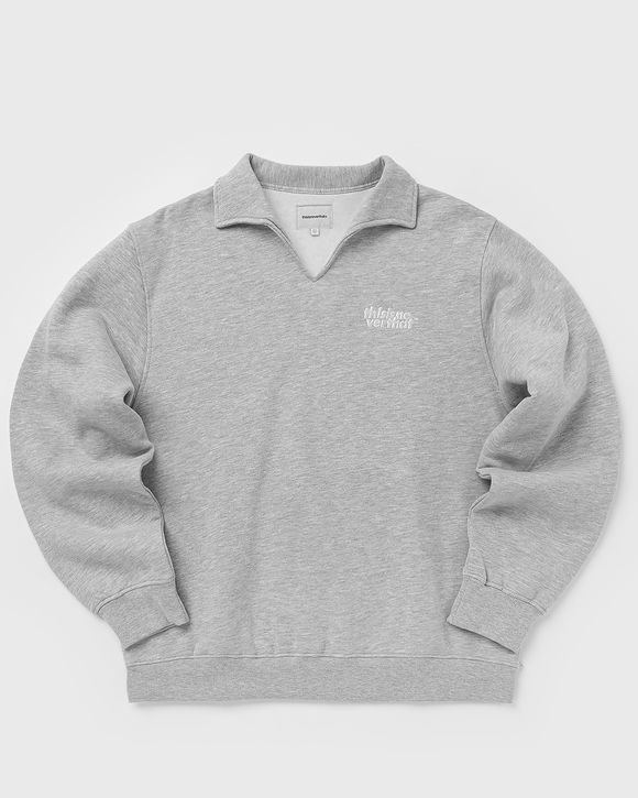 Open Collar Sweatshirt