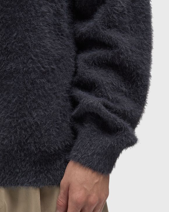 SCT-Logo Shaggy Knit Polo