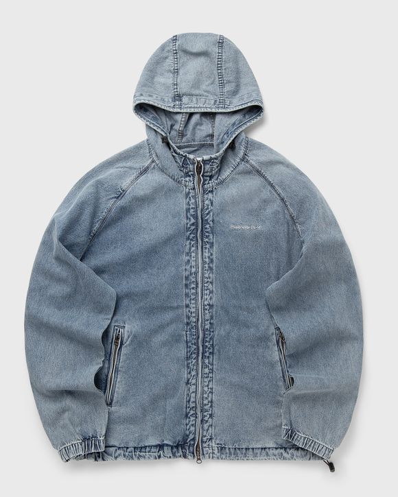 SP-Logo Denim Windbreaker