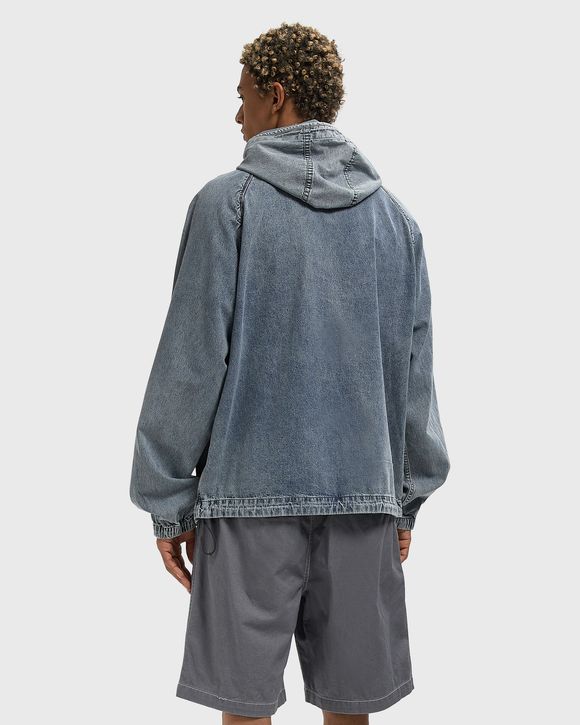 SP-Logo Denim Windbreaker