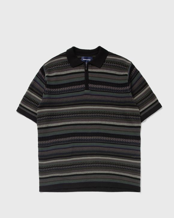 Striped S/S KnIt Polo